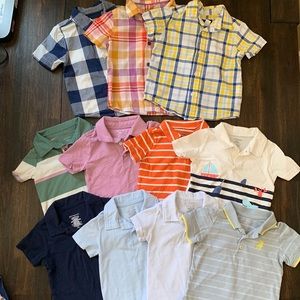 Bundles Boy’s Collard Shirts 18M